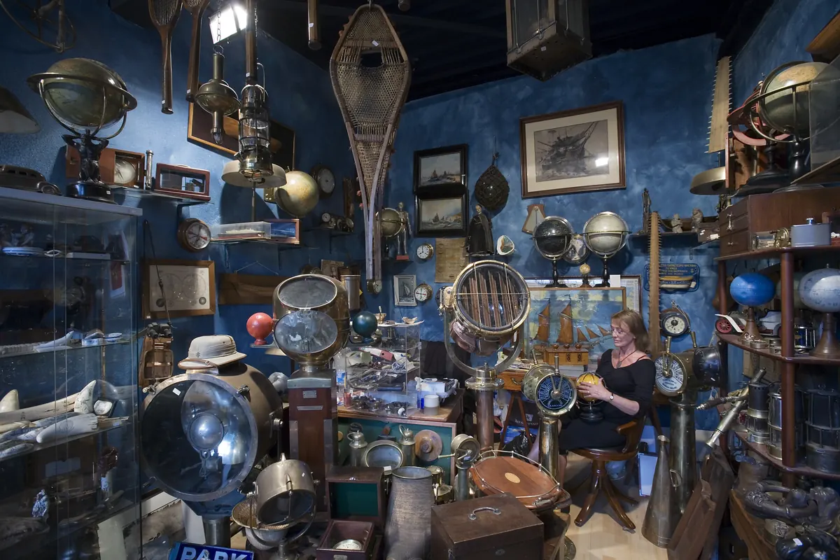 Antiquaire : photo d'illustration