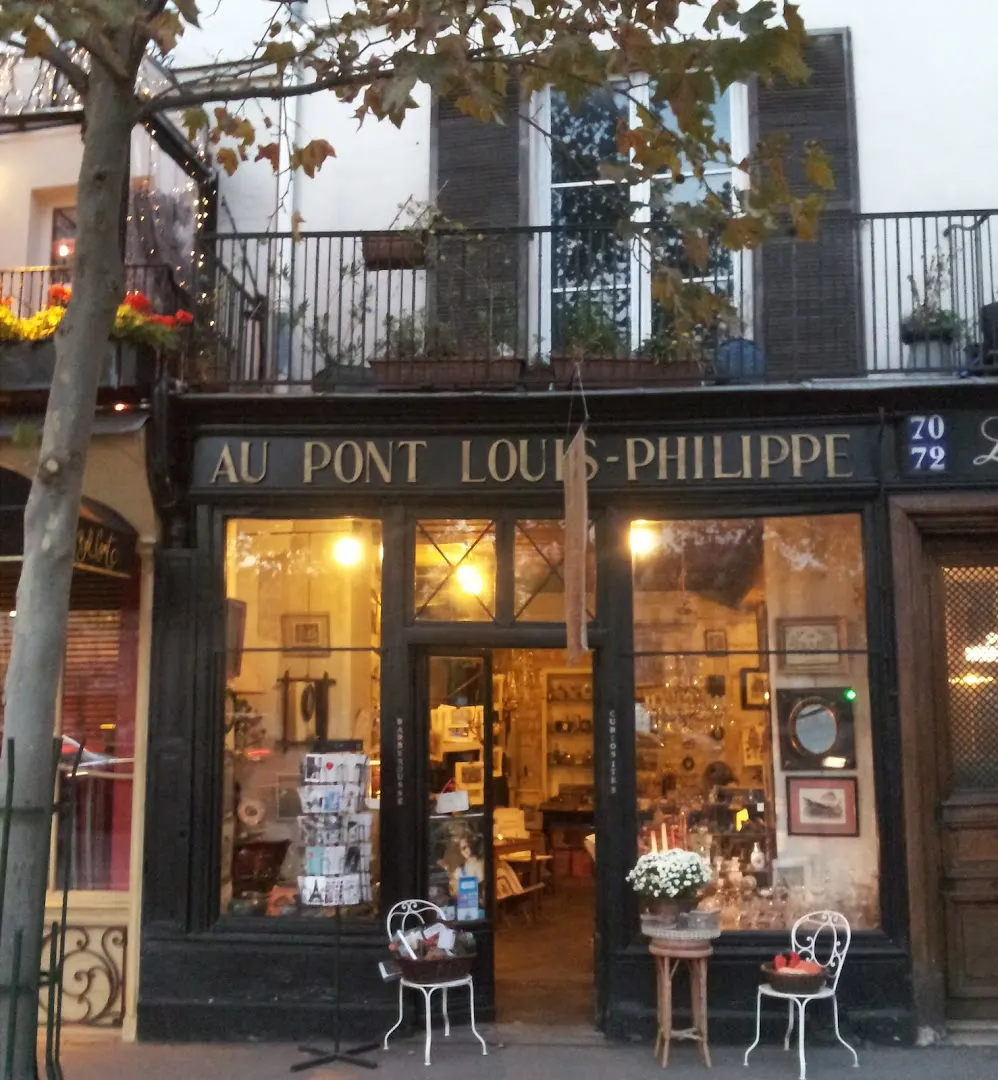 Au Pont Louis-Philippe