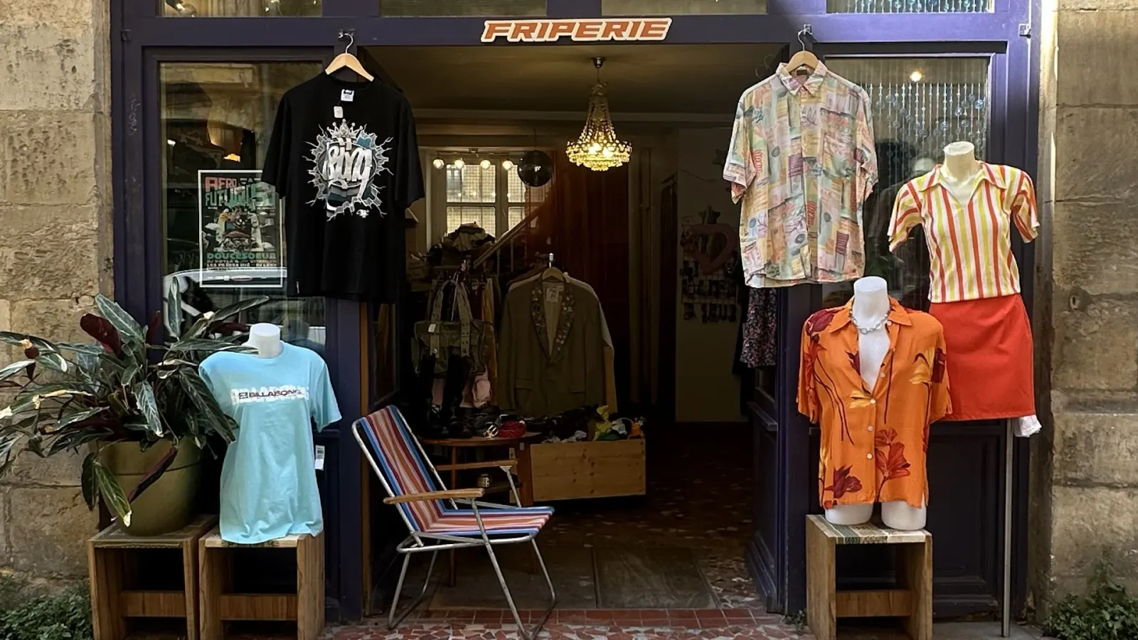 NRV BOUTIQUE, Friperie