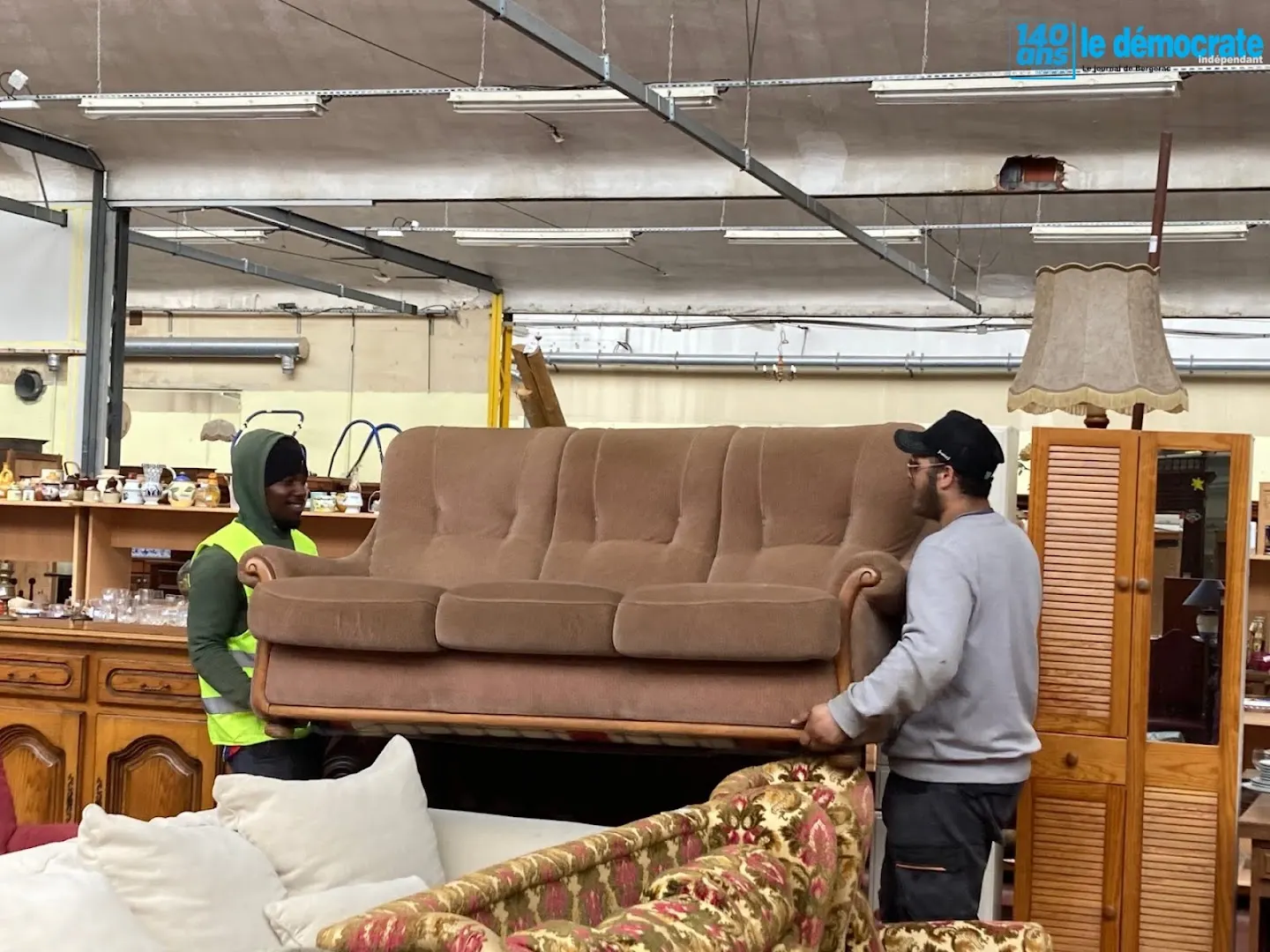 Recyclerie millavoise les deux mains