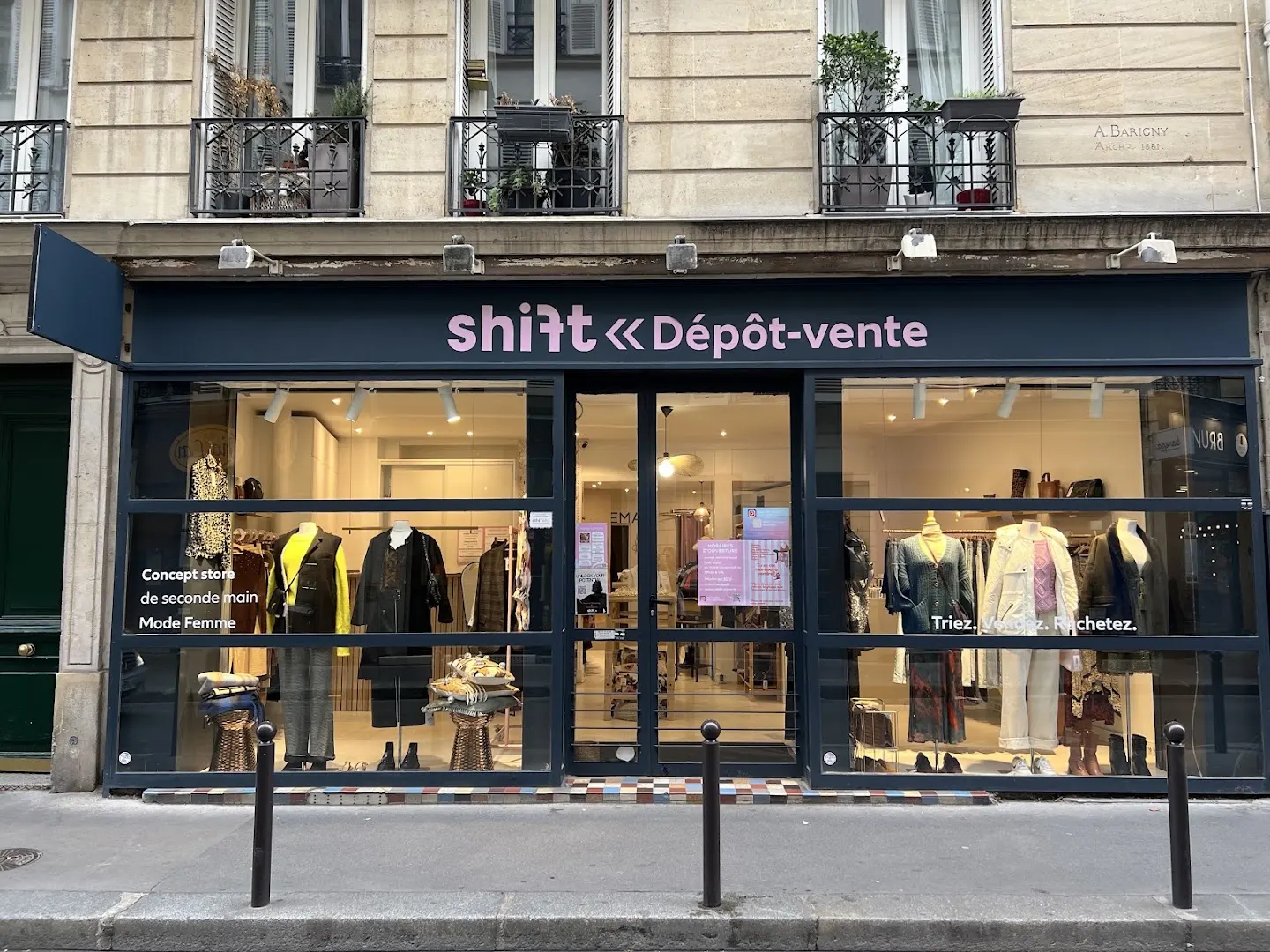 Shift depot-vente -Batignolles