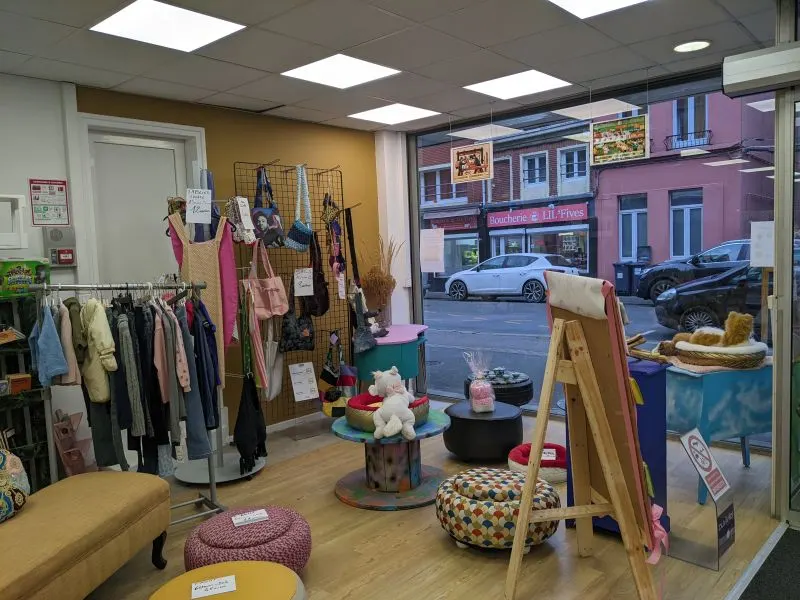 Boutique experimentale d'upcycling