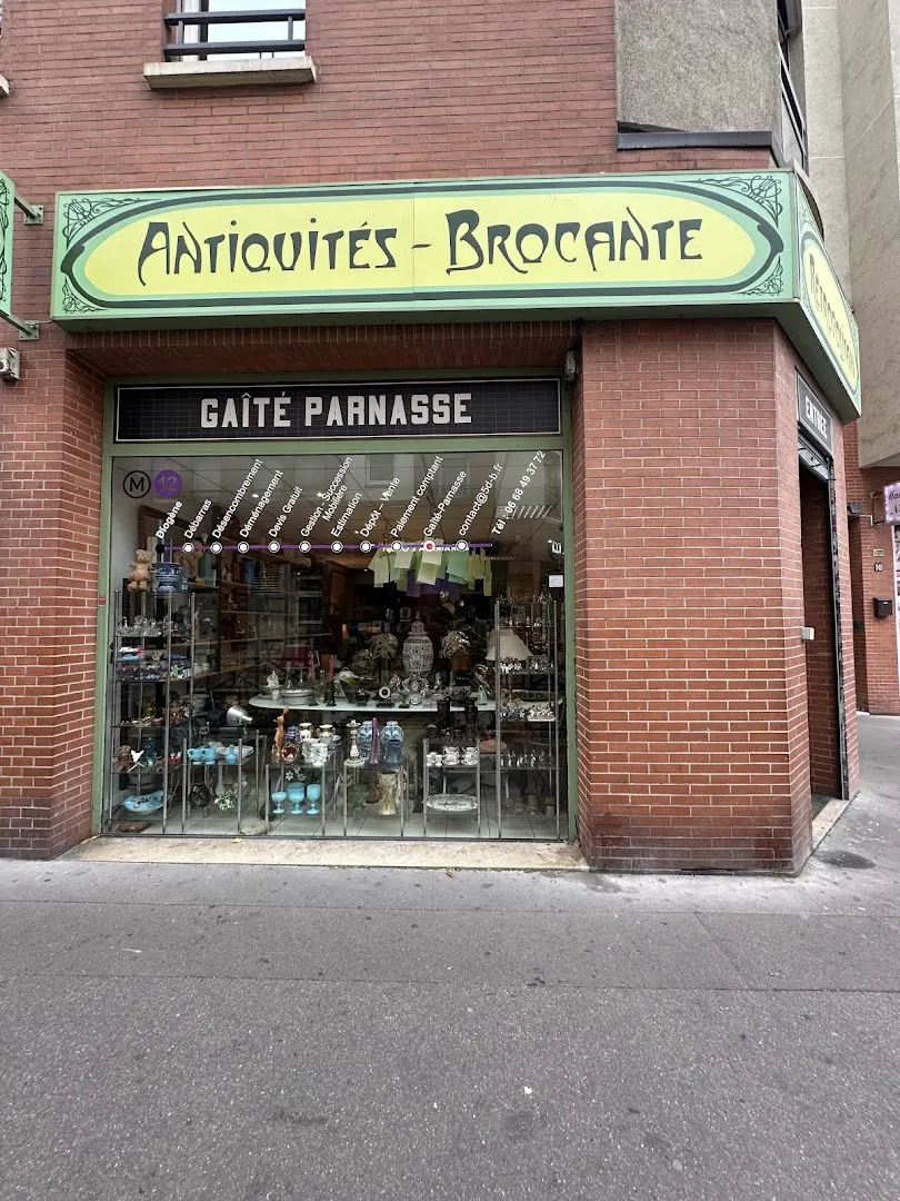 5 D&B Antiquite-Brocante Gaite - Parnasse Depot/Achat-vente