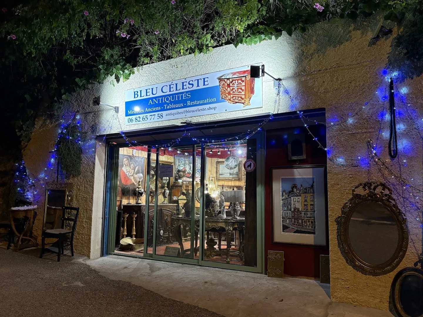 Bleu Celeste Antiquités