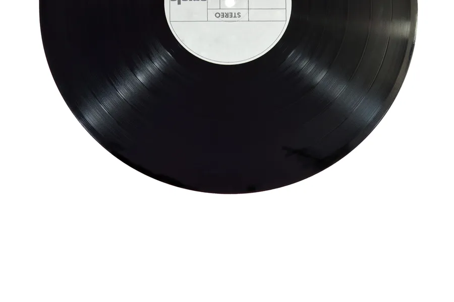 Disques vinyles en vide-grenier