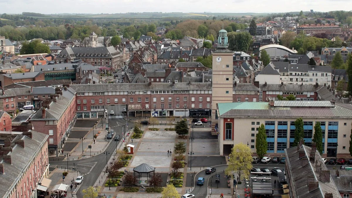 Vue de Abbeville