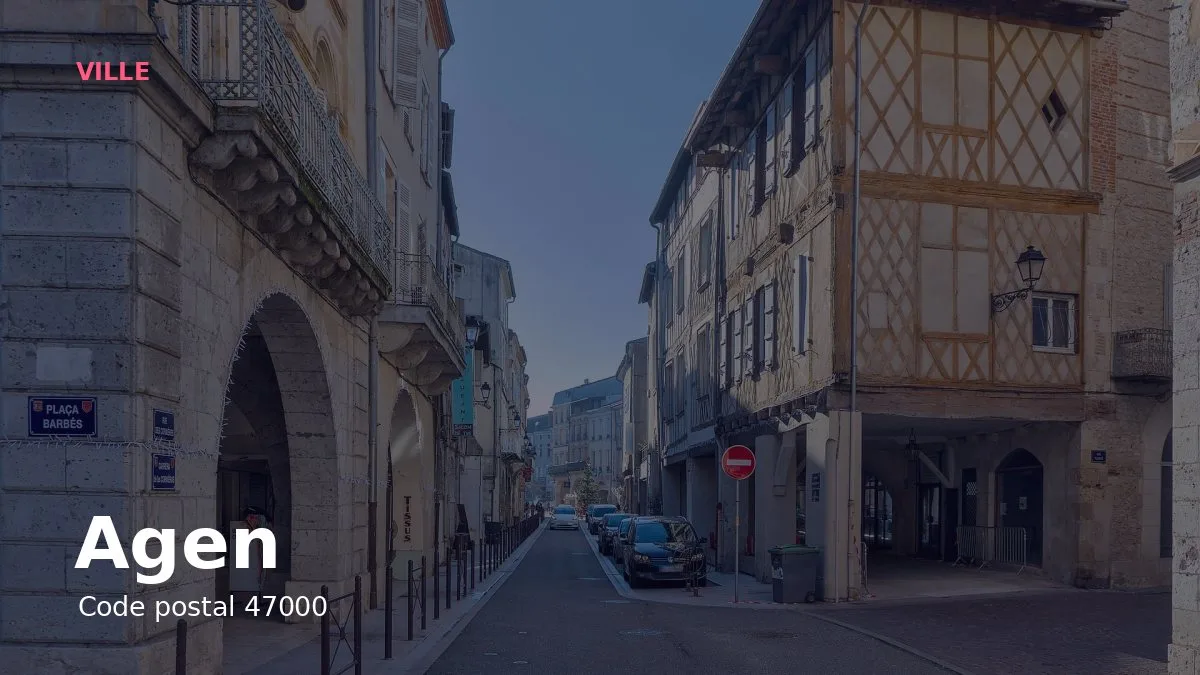 Vue de Agen