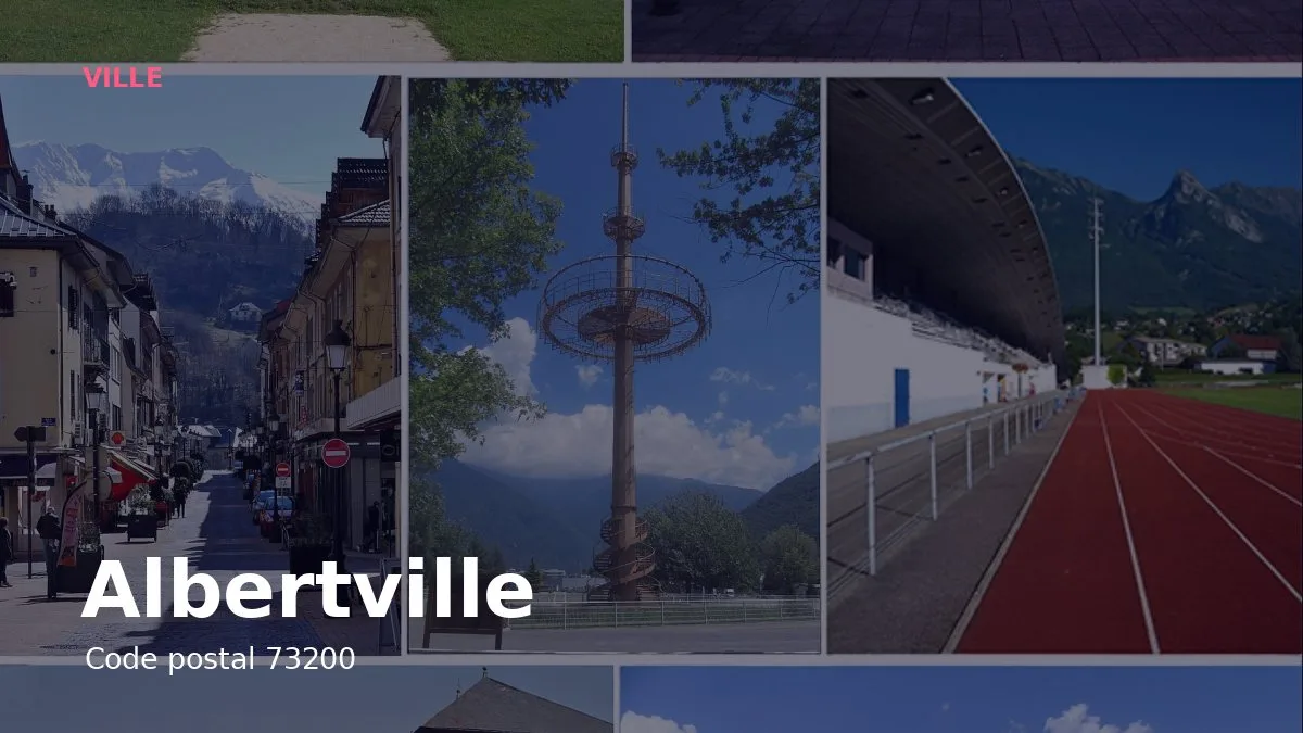 Vue de Albertville