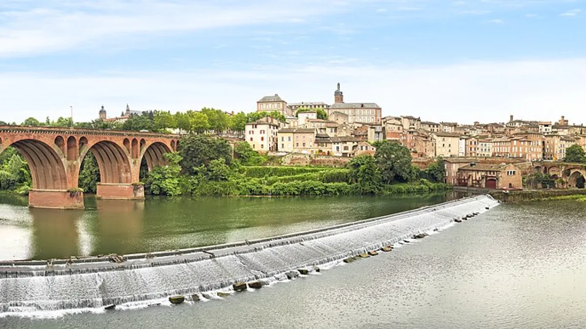 Vue de Albi
