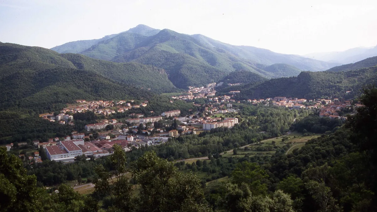 Vue de Amelie-les-Bains-Palalda