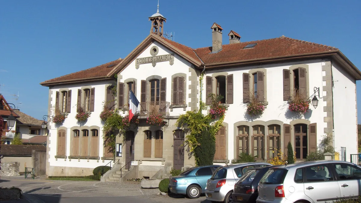 Vue de Anthy-sur-Leman