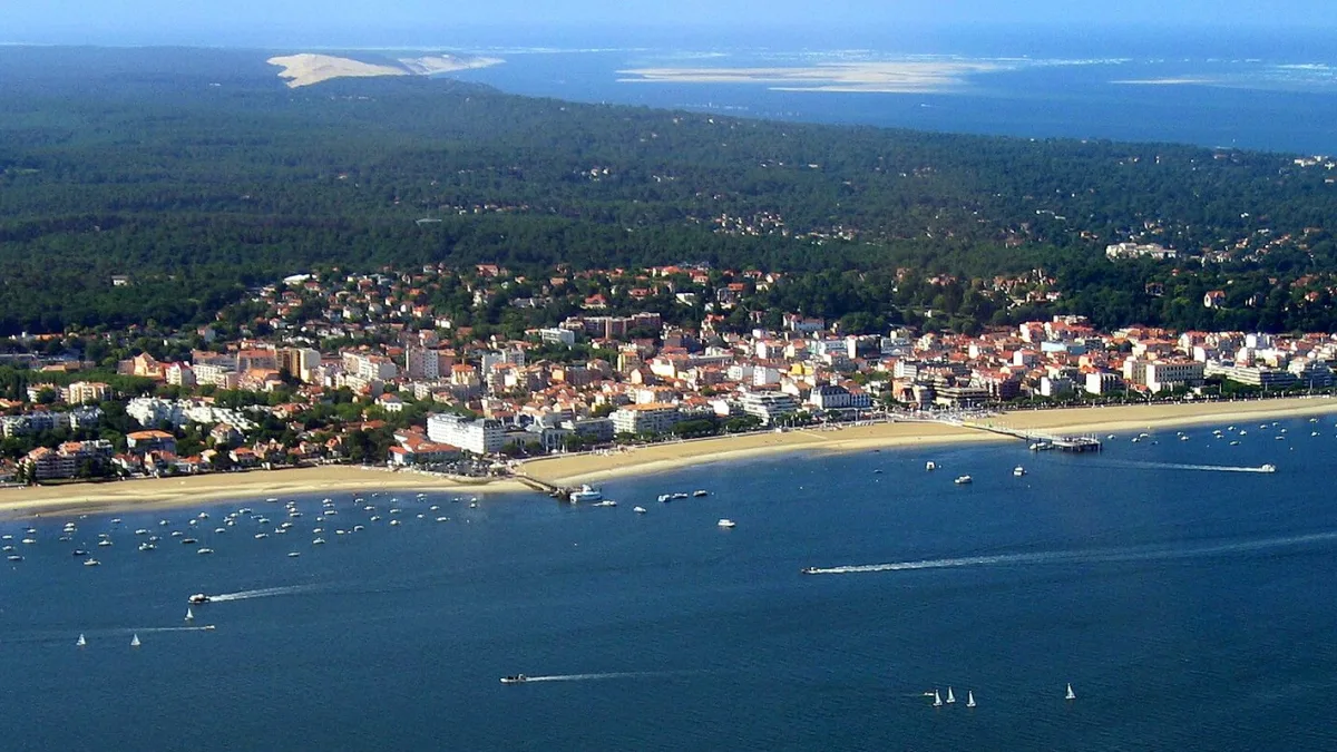 Vue de Arcachon