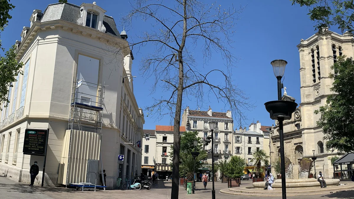 Vue de Aubervilliers