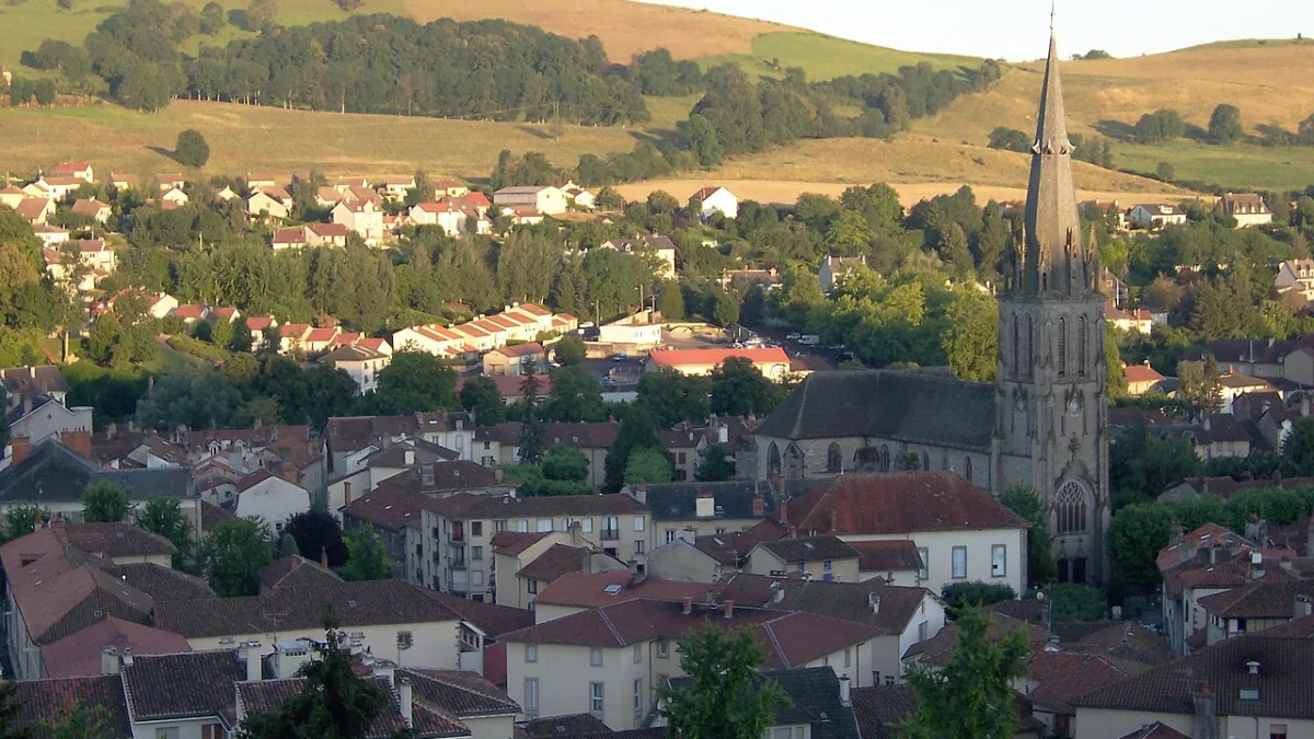 Vue de Aurillac
