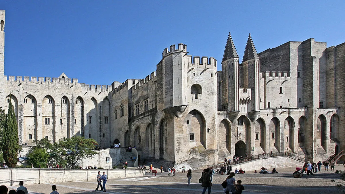 Vue de Avignon