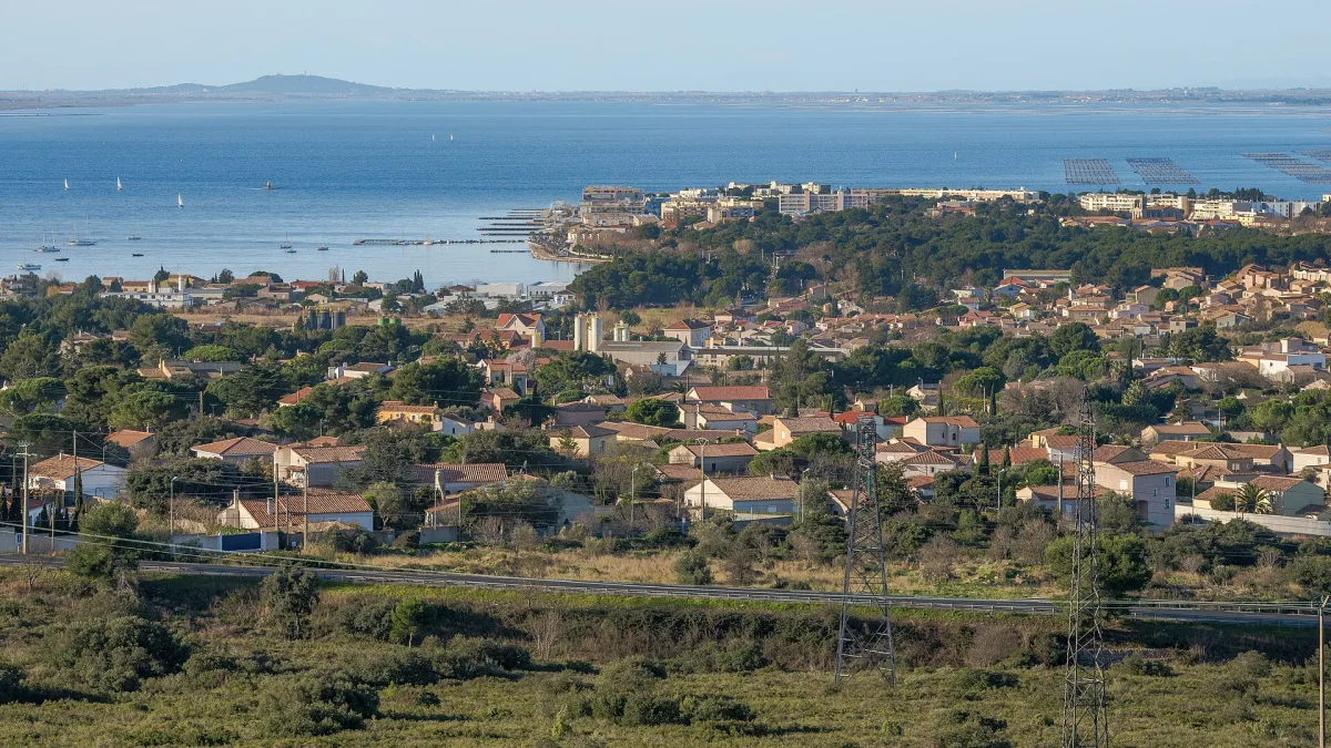 Vue de Balaruc-les-Bains