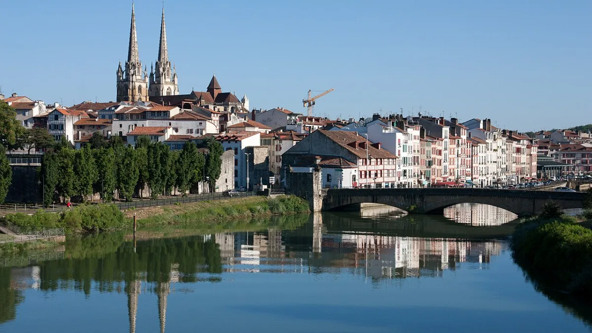 Vue de Bayonne