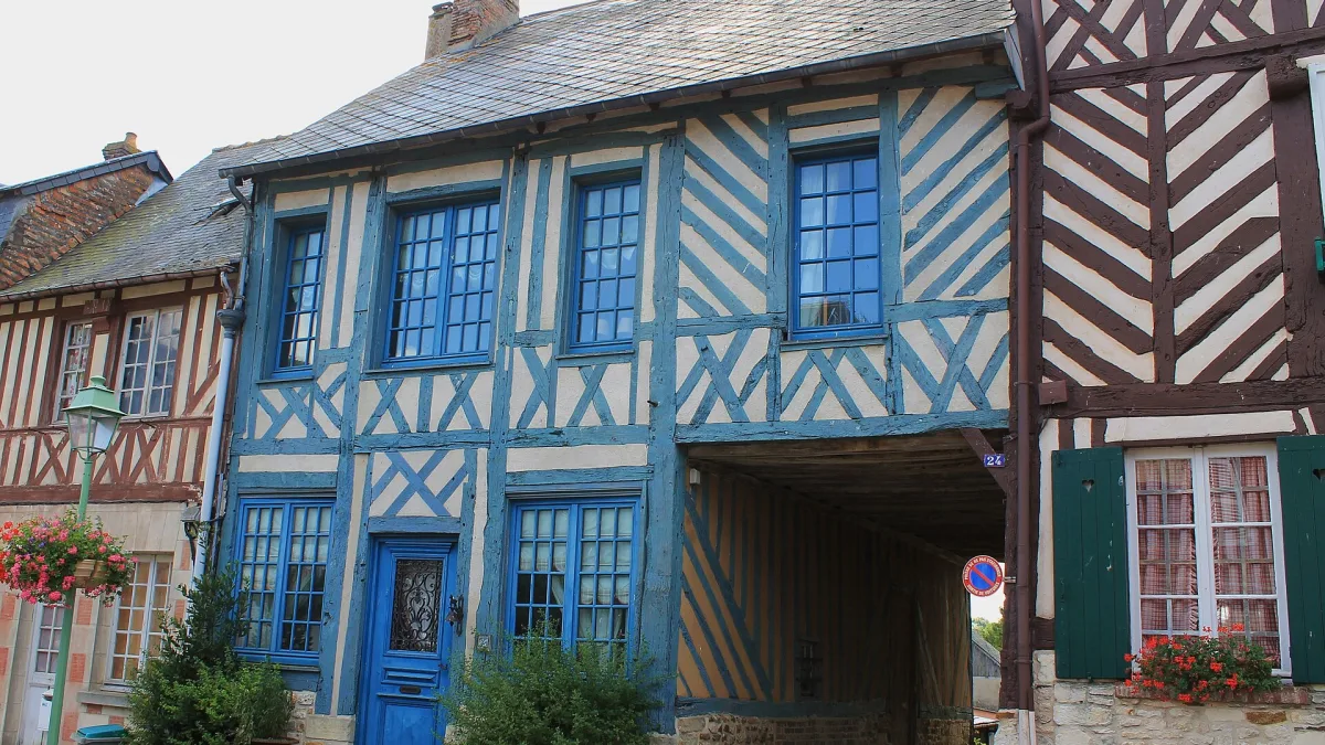 Vue de Beaumont-en-Auge