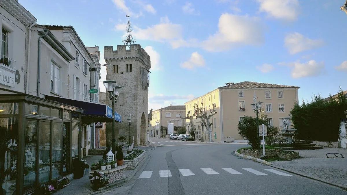 Vue de Beaumont-les-Valence