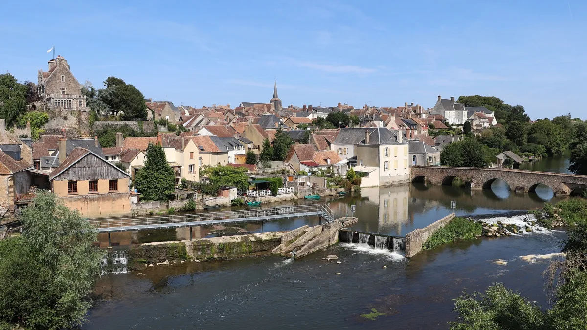 Vue de Beaumont-sur-Sarthe