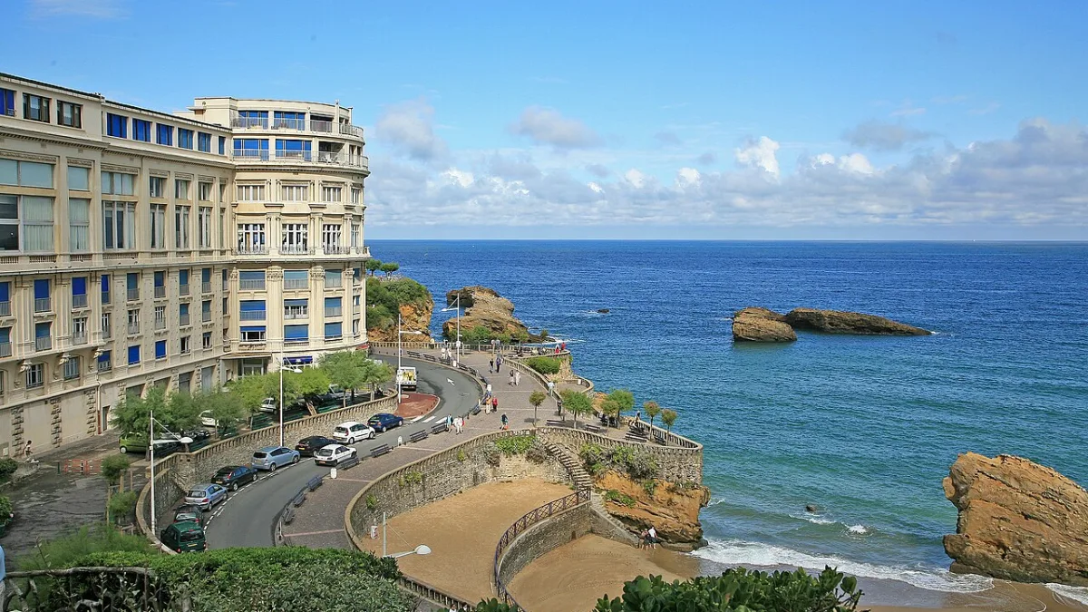 Vue de Biarritz