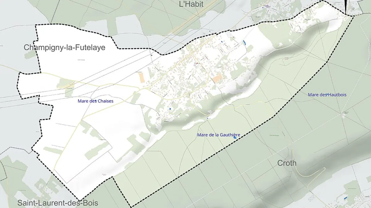 Vue de Bois-le-Roi