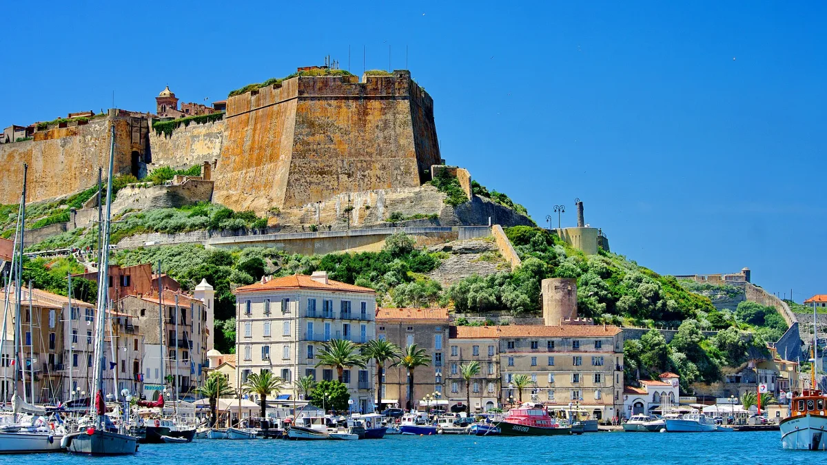 Vue de Bonifacio
