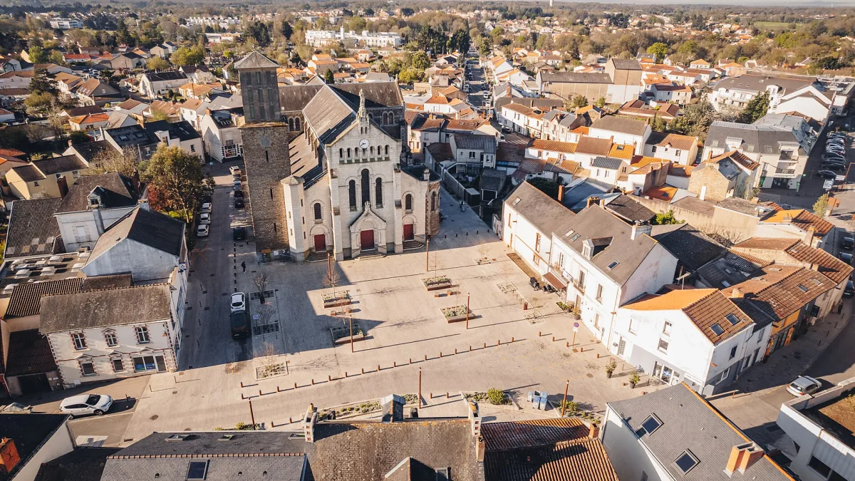 Vue de Bouguenais