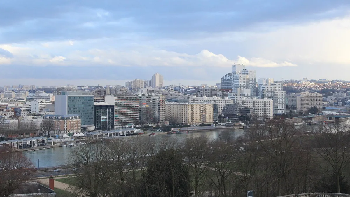 Vue de Boulogne-Billancourt
