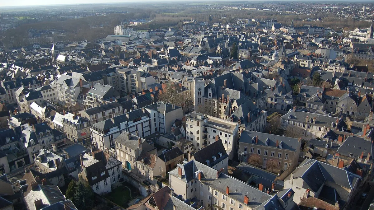 Vue de Bourges
