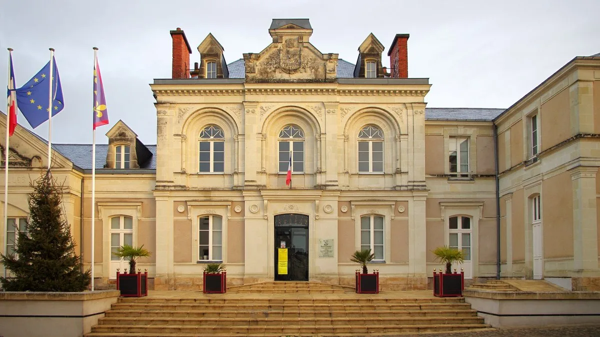 Vue de Brissac Loire Aubance