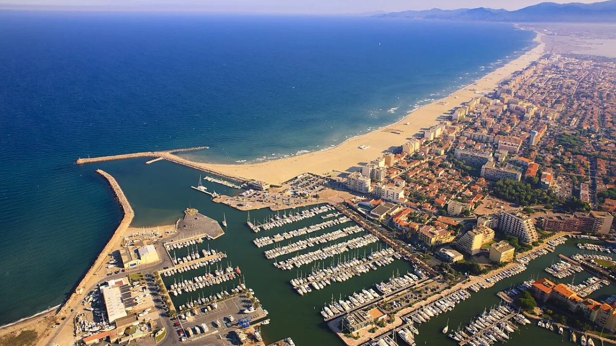 Vue de Canet-en-Roussillon