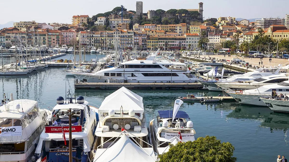 Vue de Cannes