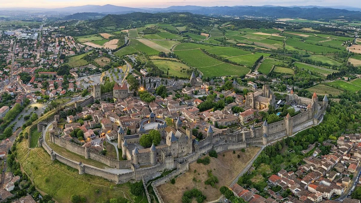 Vue de Carcassonne