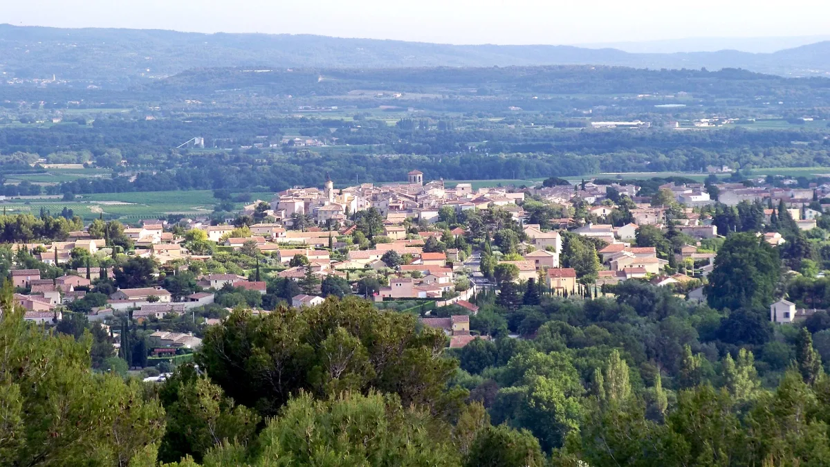 Vue de Caromb