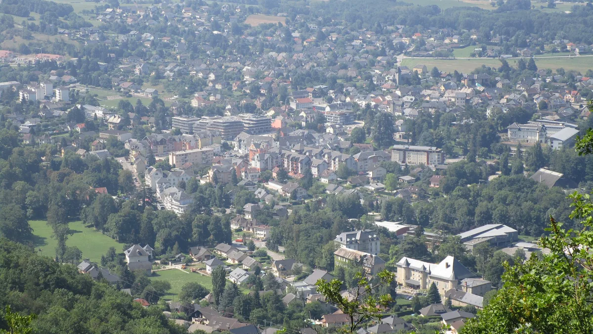 Vue de Challes-les-Eaux