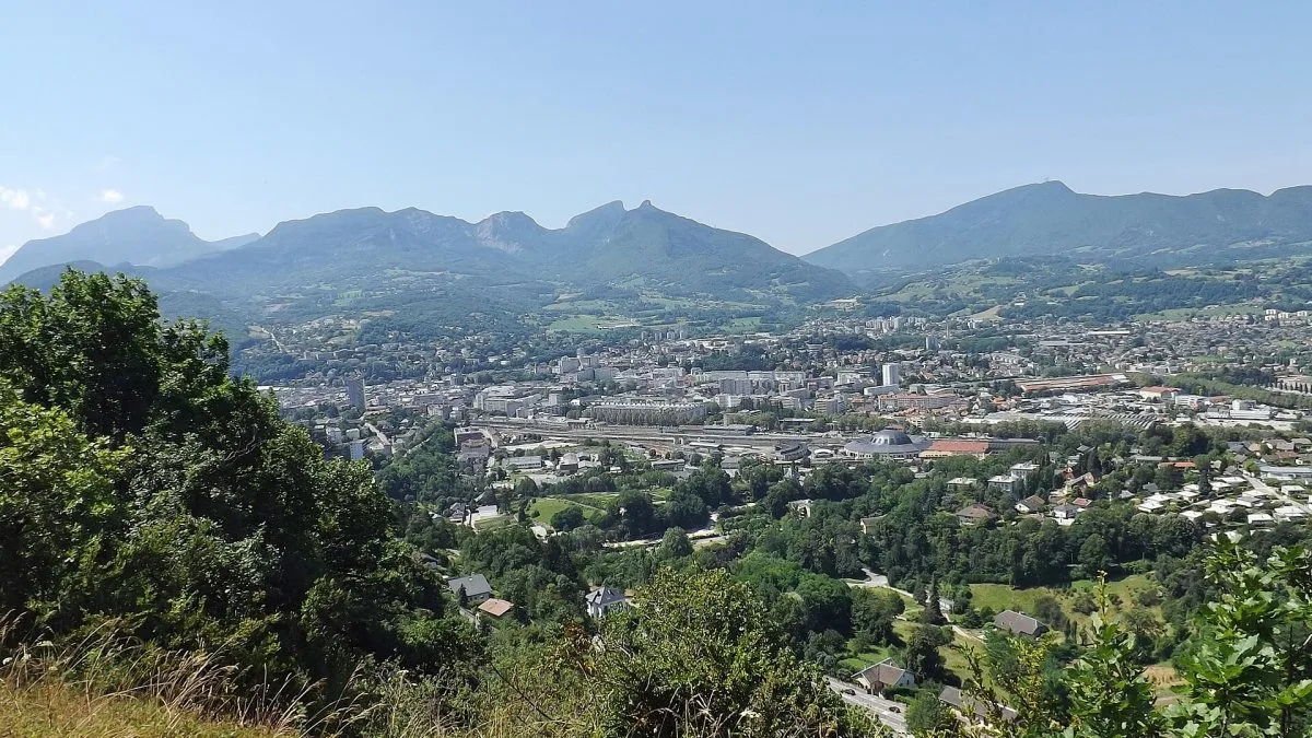 Vue de Chambery