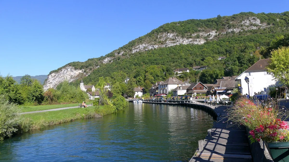 Vue de Chanaz