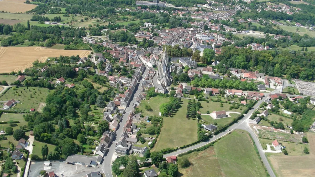 Vue de Chateauneuf-sur-Cher