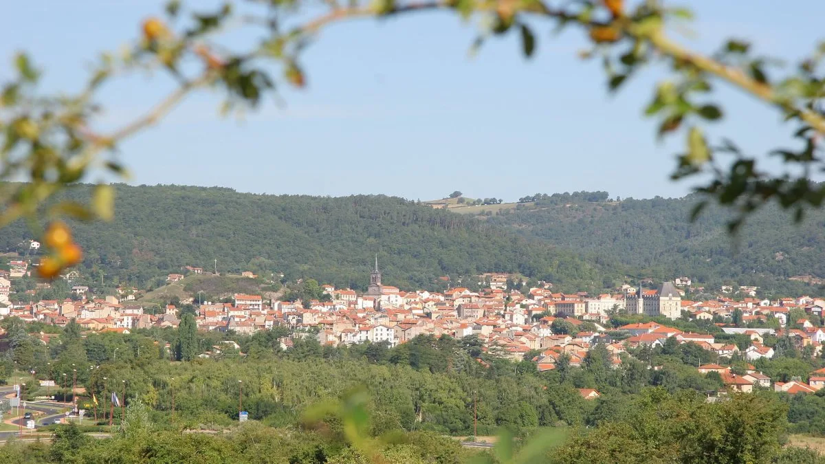 Vue de Chatel-Guyon
