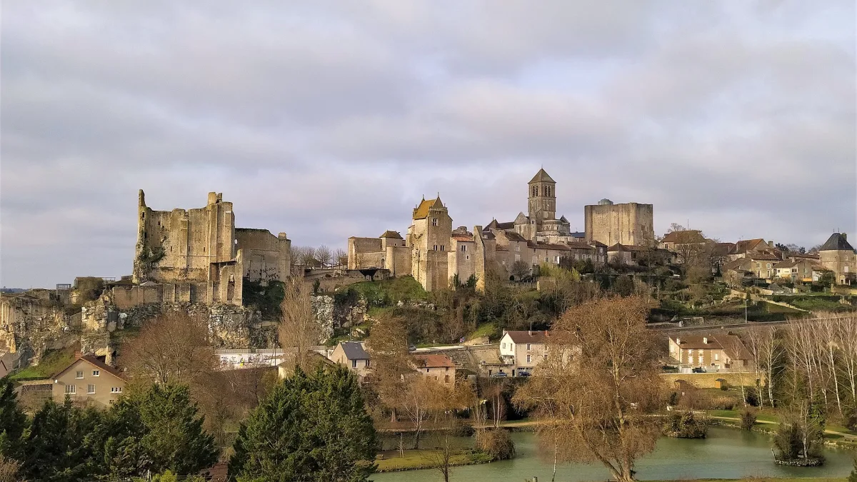 Vue de Chauvigny