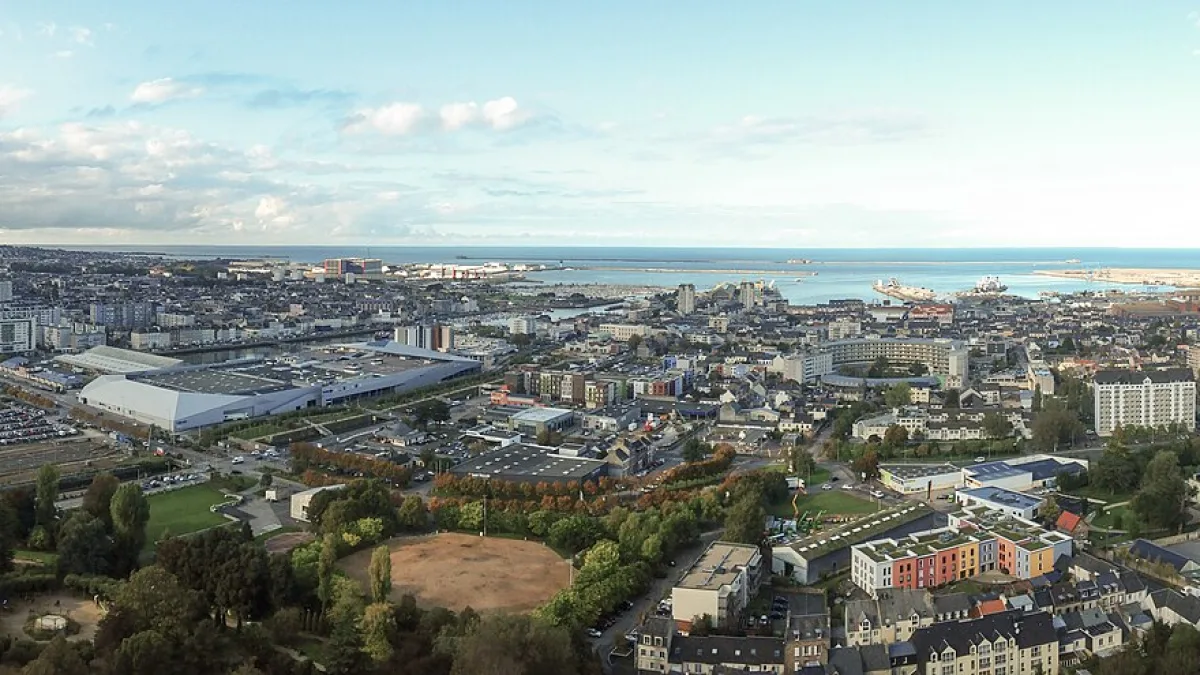 Vue de Cherbourg-en-Cotentin