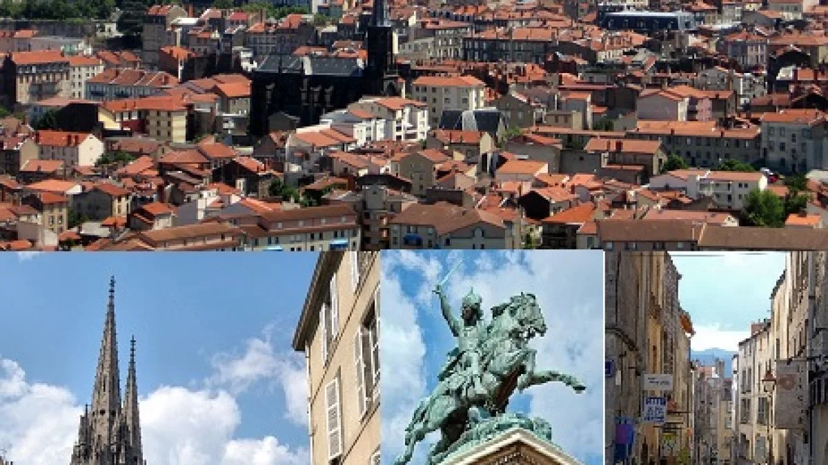 Vue de Clermont-Ferrand