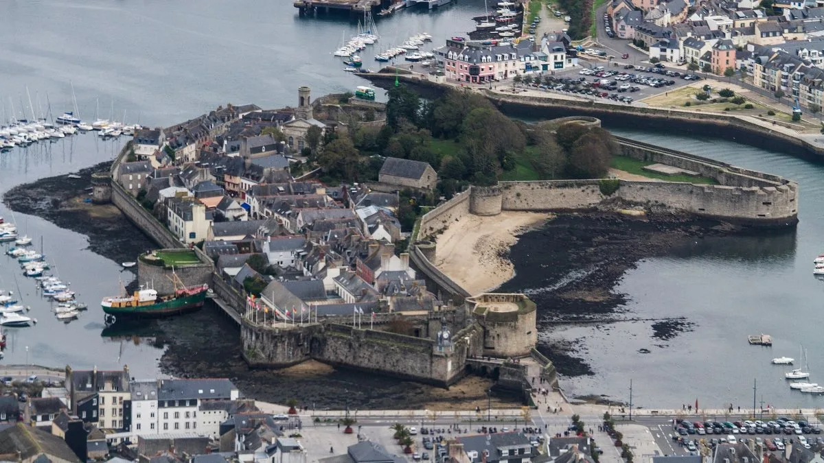 Vue de Concarneau