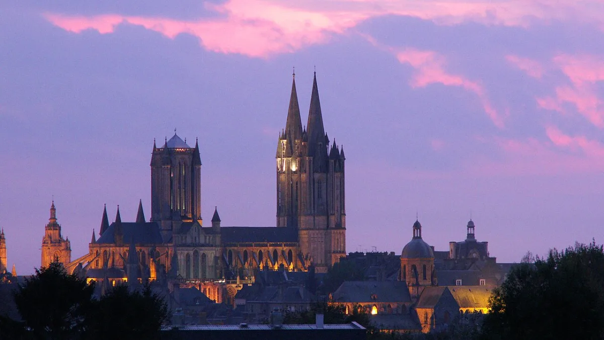 Vue de Coutances