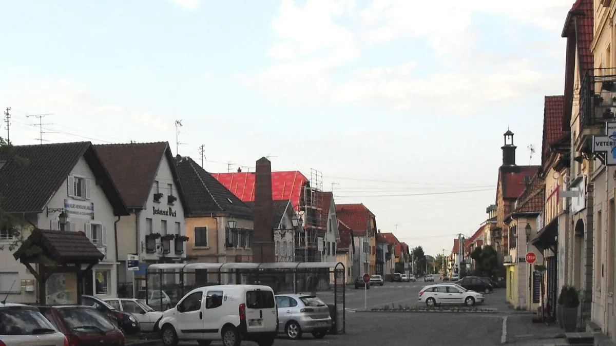 Vue de Dannemarie