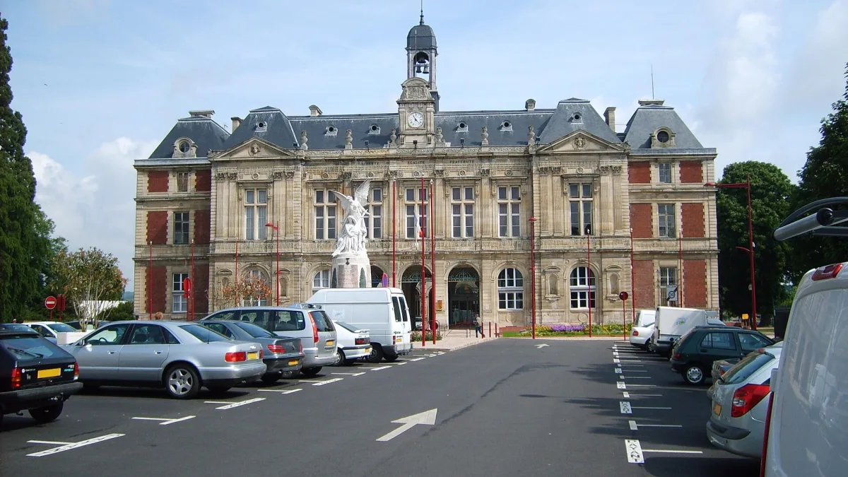 Vue de Elbeuf