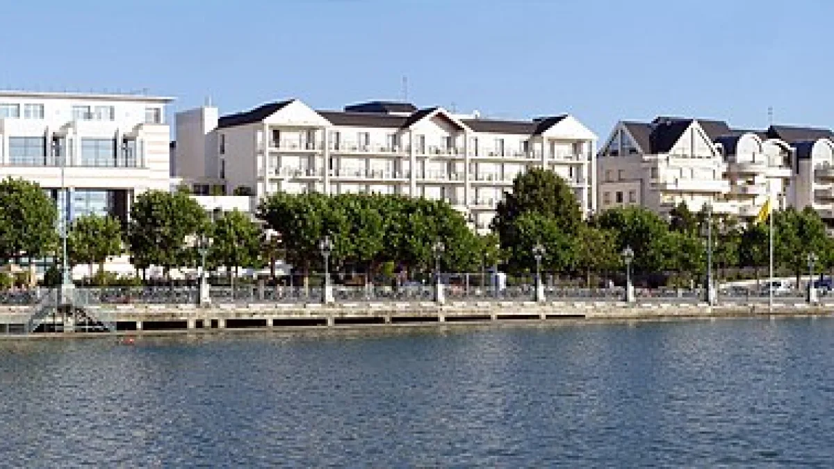 Vue de Enghien-les-Bains