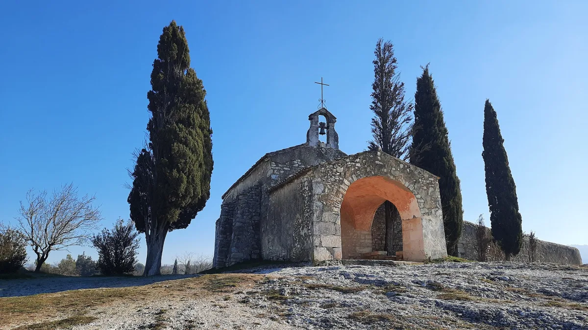 Vue de Eygalieres