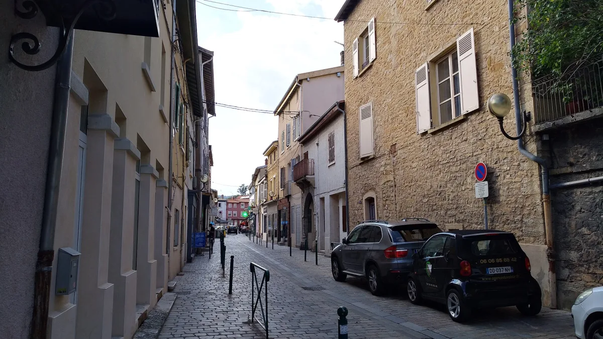 Vue de Fontaines-sur-Saone